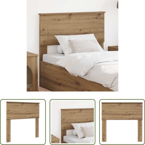 Cabecero de madera -  Cabecero Roble artesanal 100 cm Madera contrachapada