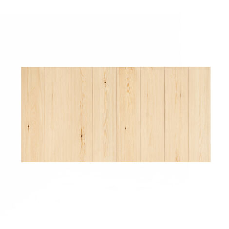 Cabecero Vertical Recto Natural