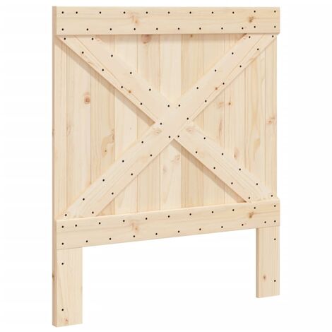 Cabecero de madera maciza de pino 90x104 cm vidaXL