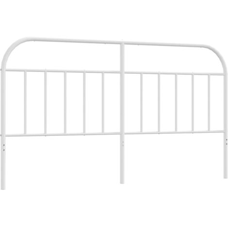 Cabecero de metal negro 120 cm  