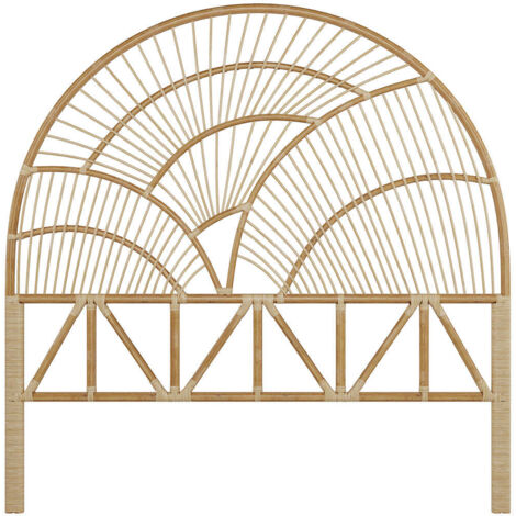 Cabecero de ratán natural 140 cm - Séléné