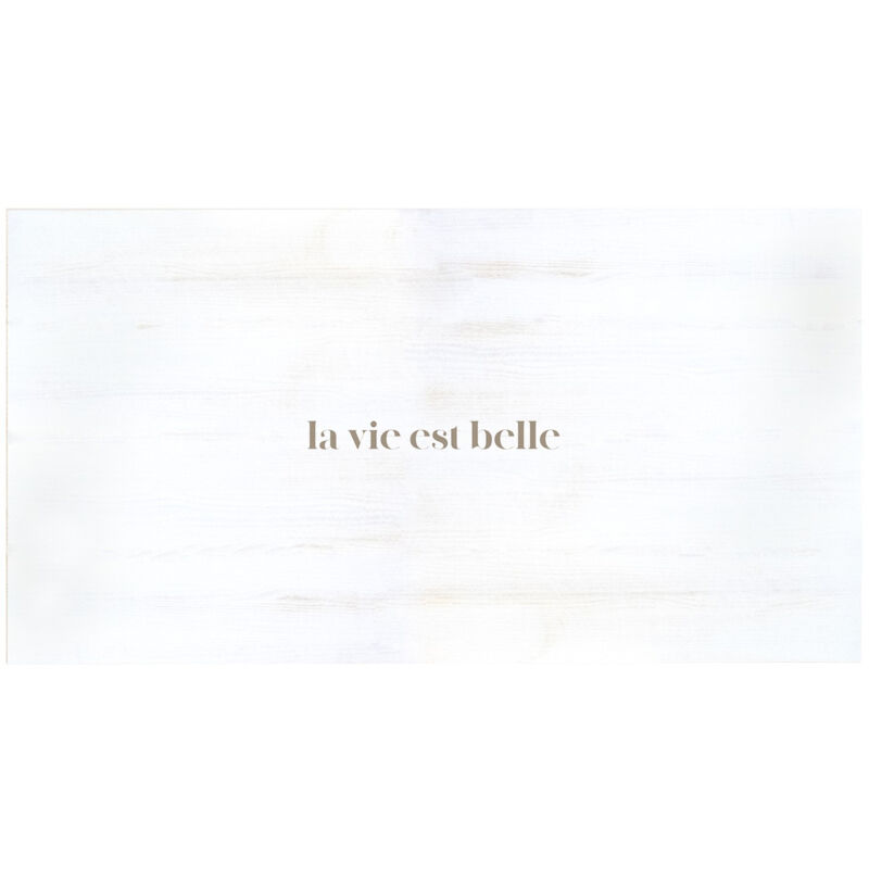 

Decowood - Cabecero decapado La vie est belle 200x80cm