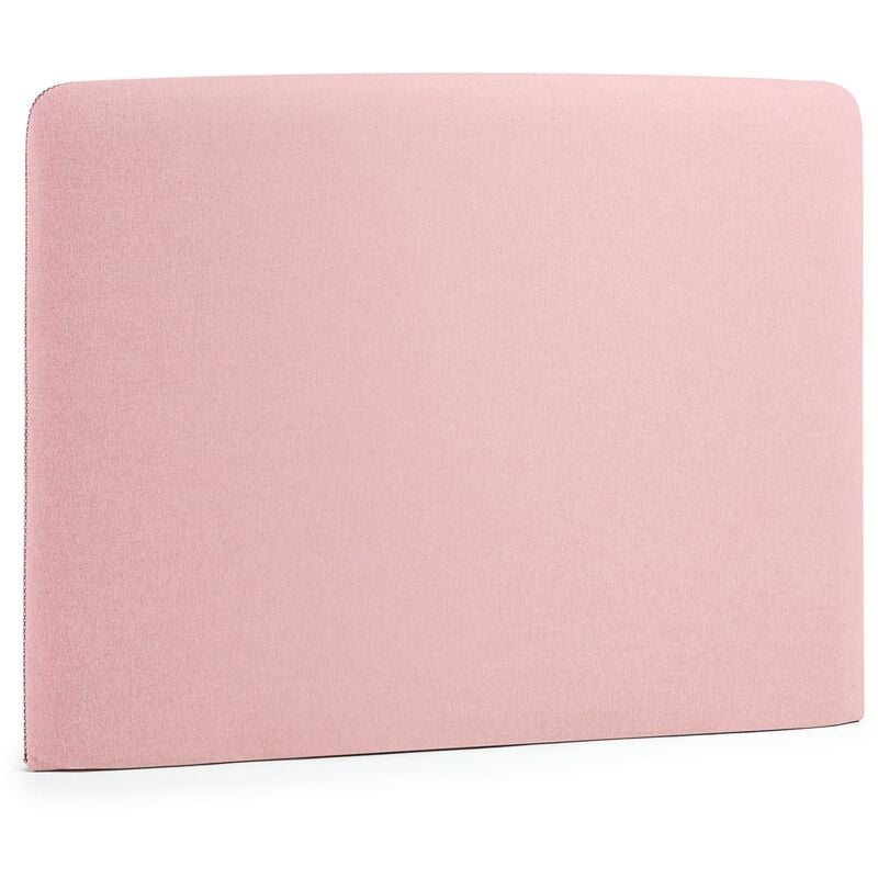 

Cabecero Dyla rosa 108 x 76 cm de madera y espuma de poliuretano tapizado en tela antimanchas para cama de 90 cm - Kave Home