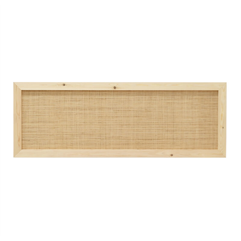

Decowood - Cabecero Ellen rafia natural 180x60cm