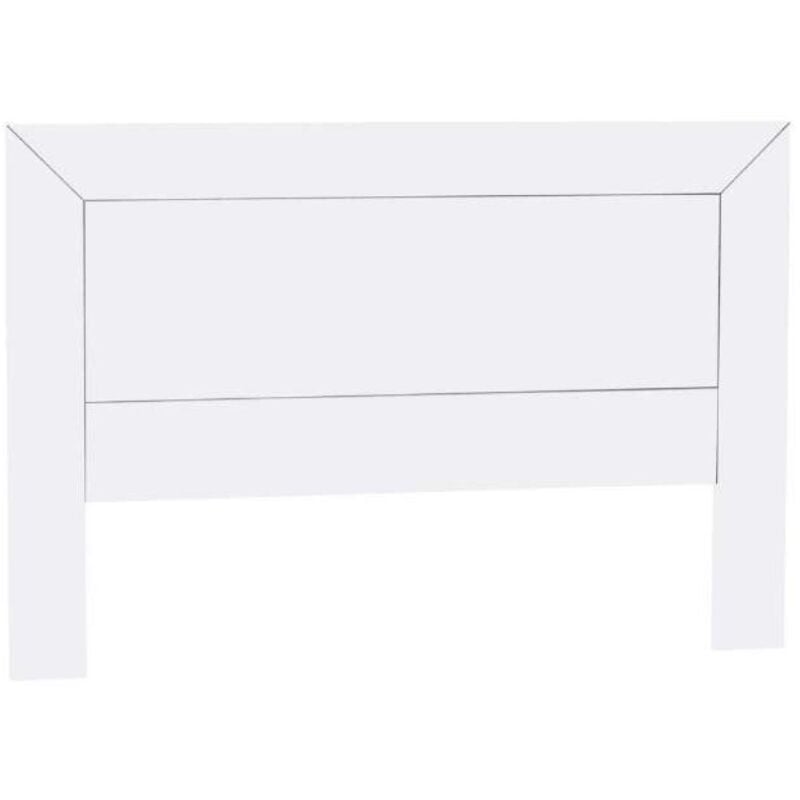 

Cabecero en acabado madera blanca 110 cm(alto)145 cm(ancho) Color BLANCO