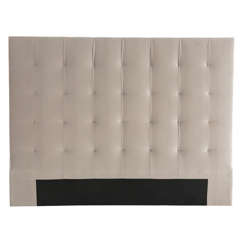 

Cabecero en terciopelo topo 160 cm HALCIONA