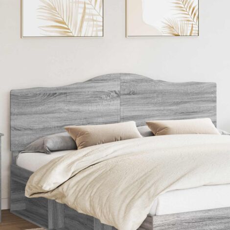 Cabecero Gris  Madera contrachapada