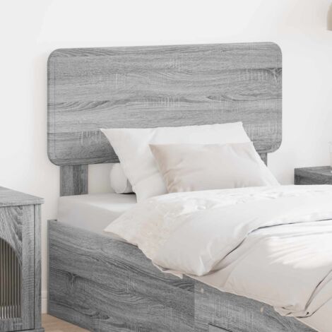 Cabecero Gris  Madera contrachapada