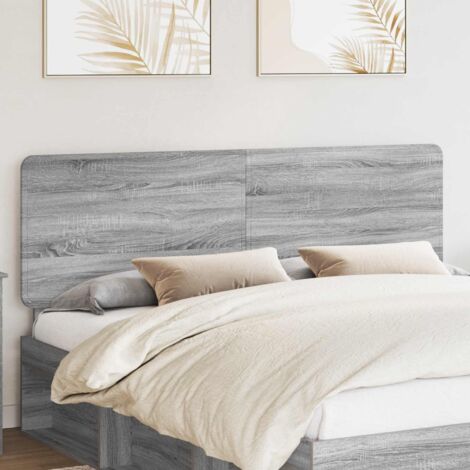 Cabecero Gris  Madera contrachapada