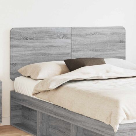 Cabecero Gris  Madera contrachapada