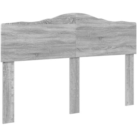 Cabecero Gris Sonoma Madera contrachapada vidaXL