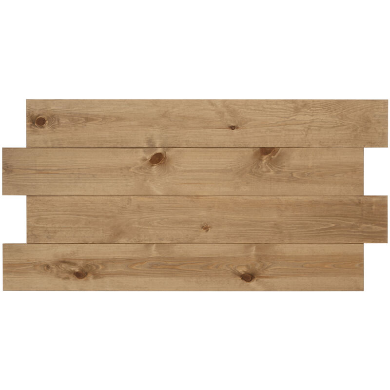 

Decowood - Cabecero horizontal asimétrico envejecido flandes 160x80cm