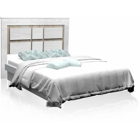 Cabecero Kira 160 Andersen Pino - Gris 160cm (ancho) x 119,3cm (alto)