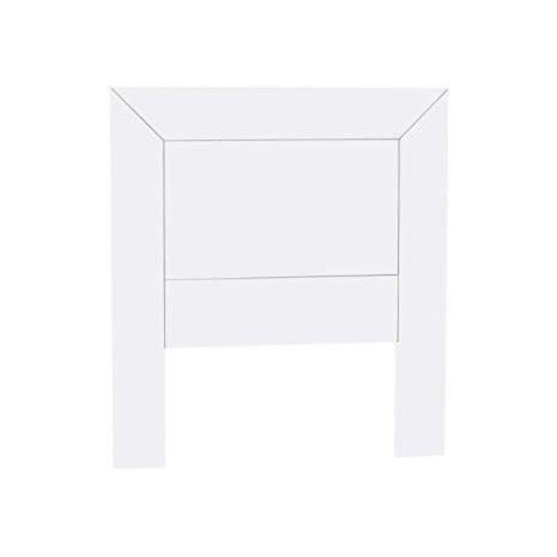 

Cabecero madera en acabado blanco 110 cm(alto)100 cm(ancho) Color BLANCO