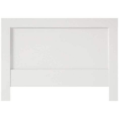 Cabecero madera para cama Enzo  Blanco - Cama de 150