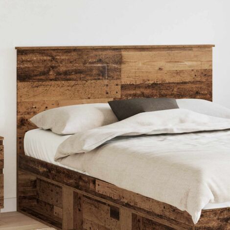 Cabecero Madera vieja 100 cm Madera de ingeniería