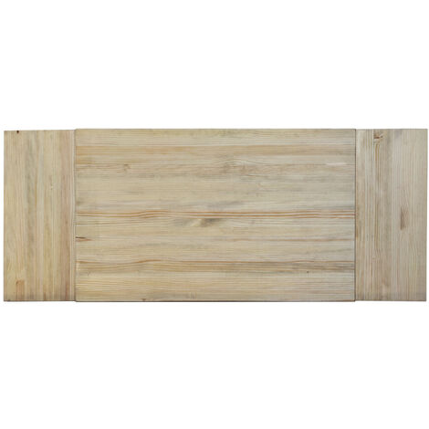 Cabecero Matrimonio 150x60cm 3P en madera maciza de pino acabado vintage estilo industrial Box Furniture - Efecto Vintage