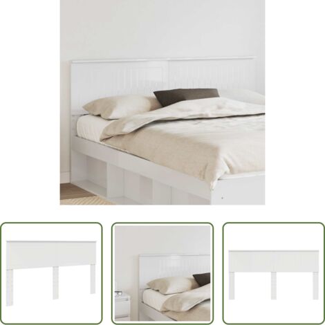 Cabecero moderno -  Cabecero Brillante 160 cm Madera contrachapada