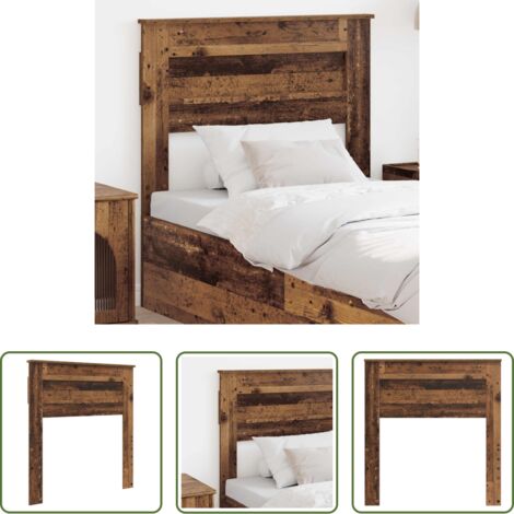 Cabecero moderno -  Cabecero Madera Vieja 100 cm Madera contrachapada