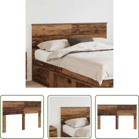 Cabecero moderno -  Cabecero Madera Vieja 140 cm Madera contrachapada