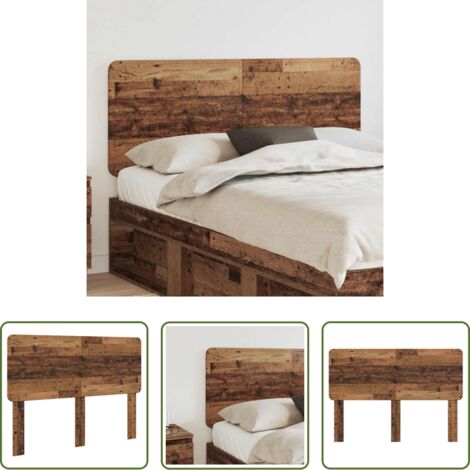 Cabecero moderno -  Cabecero Madera Vieja 140 cm Madera contrachapada