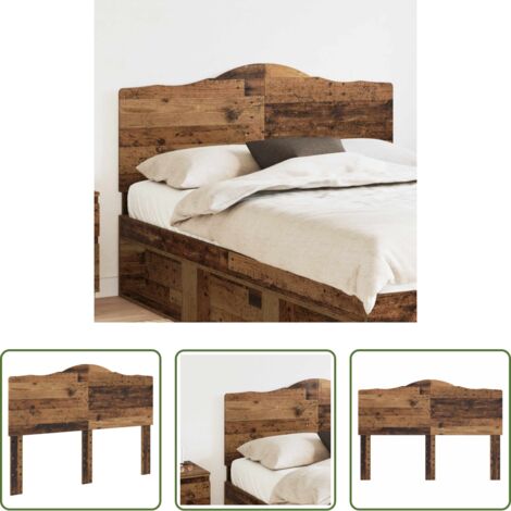 Cabecero moderno -  Cabecero Madera Vieja 140 cm Madera contrachapada