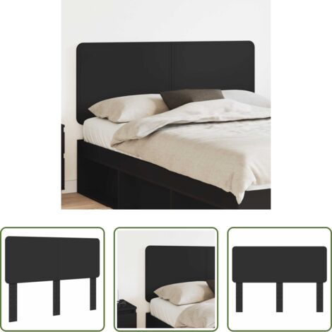 Cabecero moderno -  Cabecero Roble Negro 140 cm Madera contrachapada