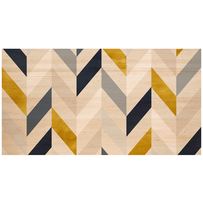 

Decowood - Cabecero natural 'Geométrico Zig-Zag' 200x80cm