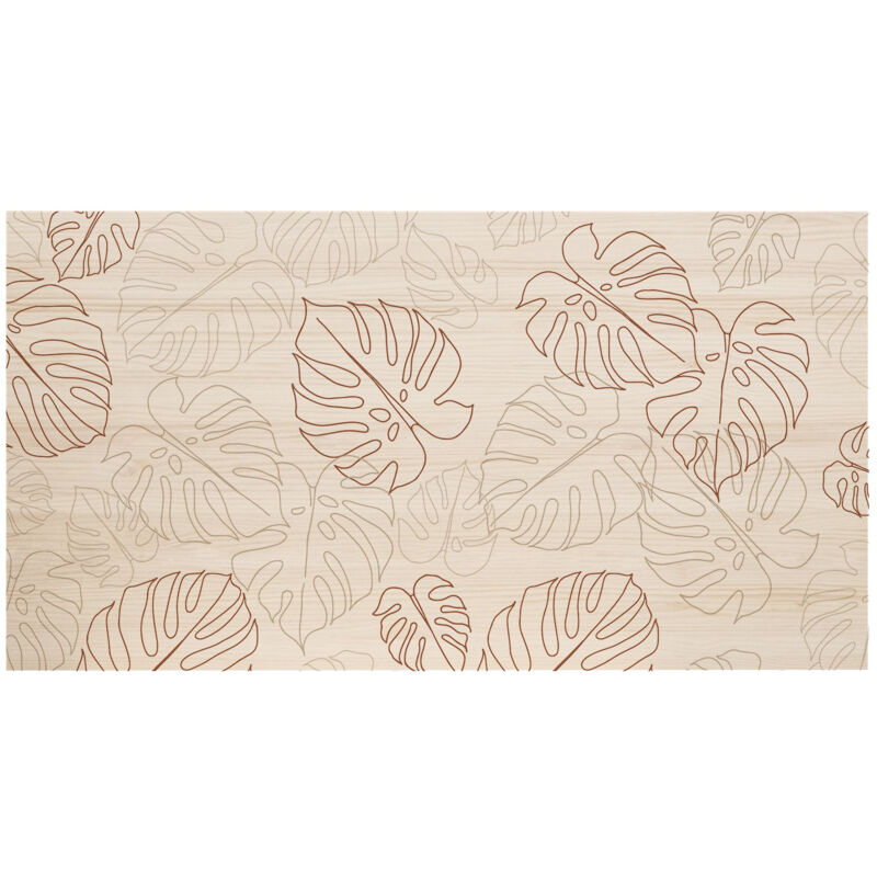 

Decowood - Cabecero natural Leaves lines 180x80cm
