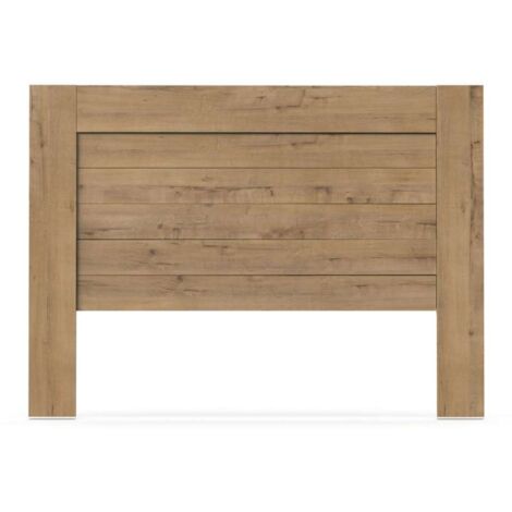 Cabecero para cama matrimonio Aroa acabado roble gold, 120cm(altura) 164cm(ancho).