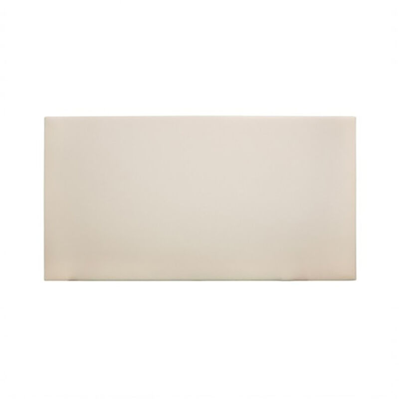 

Decowood - Cabecero polipiel liso beige 160x80cm