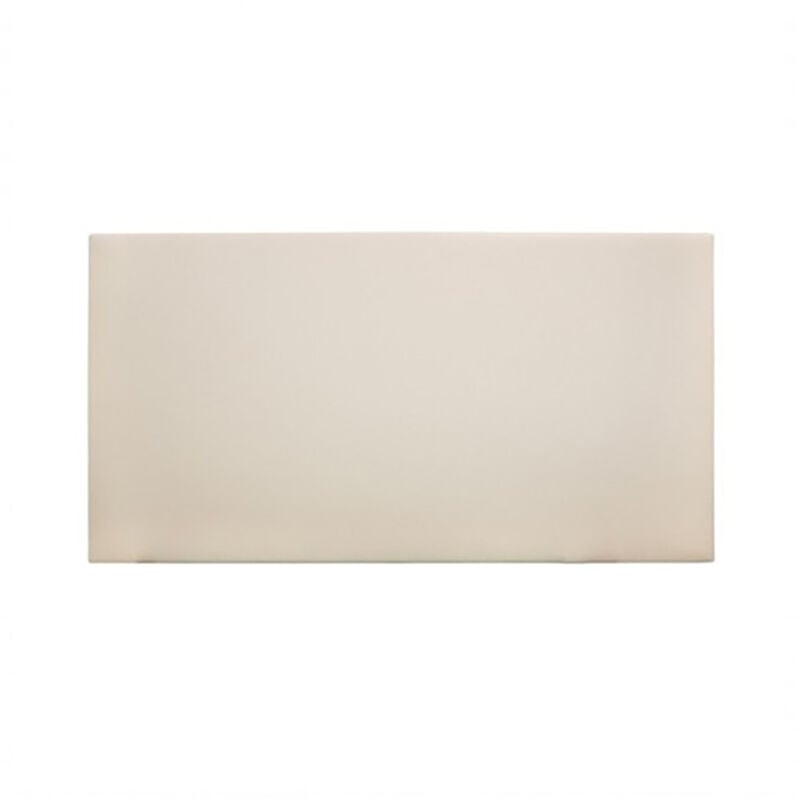 

Decowood - Cabecero polipiel liso beige 90x80cm
