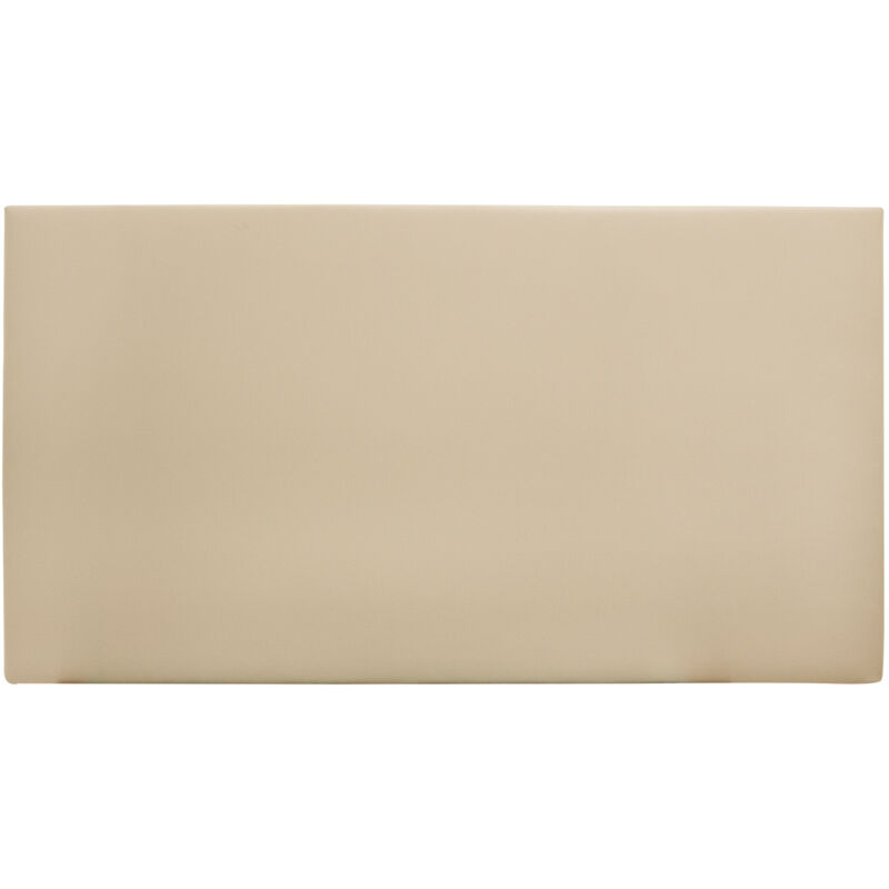

Decowood - Cabecero polipiel liso marrón 160x80cm