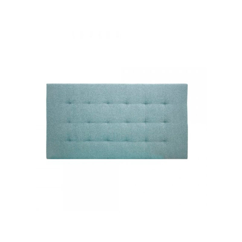 

Decowood - Cabecero Poliéster pliegues azul 160x80cm