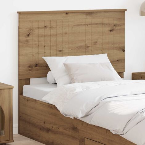 Cabecero Roble artesanal 100 cm Madera contrachapada