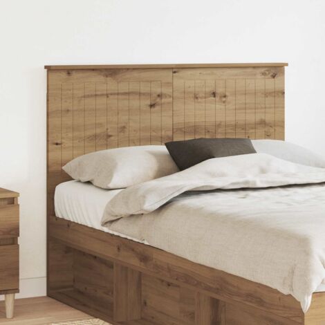 Cabecero Roble artesanal 135 cm Madera contrachapada