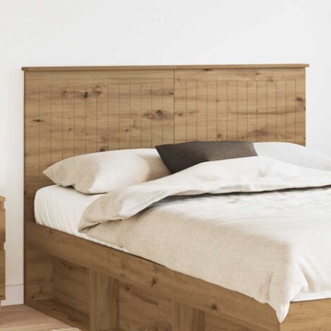 Cabecero Roble artesanal 140 cm Madera contrachapada