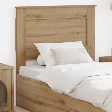 Cabecero Roble artesanal 75 cm Madera contrachapada
