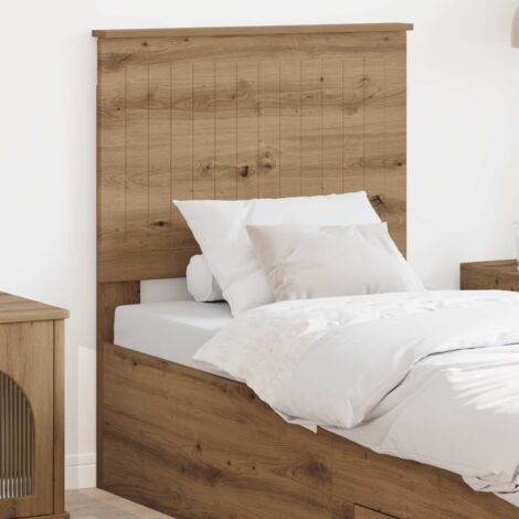 Cabecero Roble artesanal 75 cm Madera contrachapada