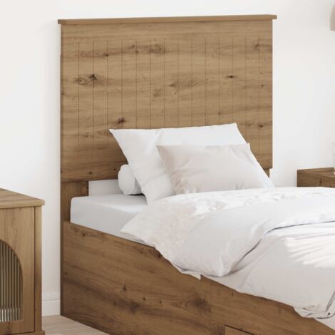 Cabecero Roble artesanal 80 cm Madera contrachapada