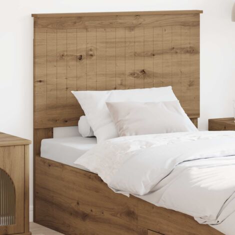 Cabecero Roble artesanal 90 cm Madera contrachapada