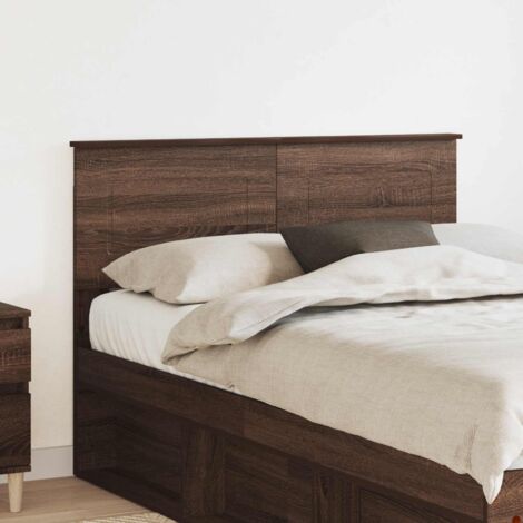 Cabecero Roble Marrón Madera contrachapada