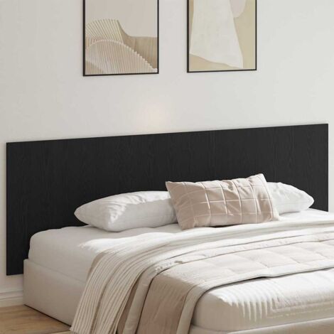 Cabecero Roble negro 240 x 1.5 x 80 cm Madera contrachapada