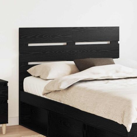 Cabecero Roble Negro Madera de ingeniería