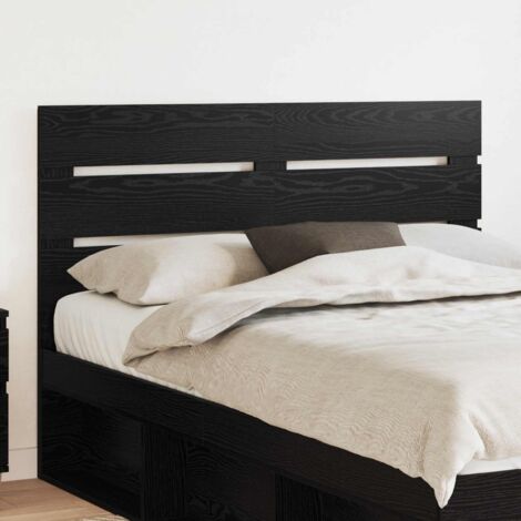 Cabecero Roble Negro Madera de ingeniería