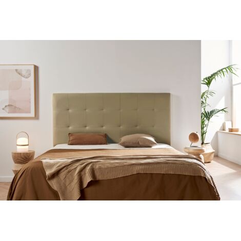 Cabecero Tapizado ATENEA Polipiel 160x120x8 cm - Moonia