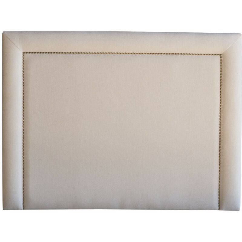 

Cabecero tapizado AUSTRIA 145x120 con tachuela polipiel beige (01)