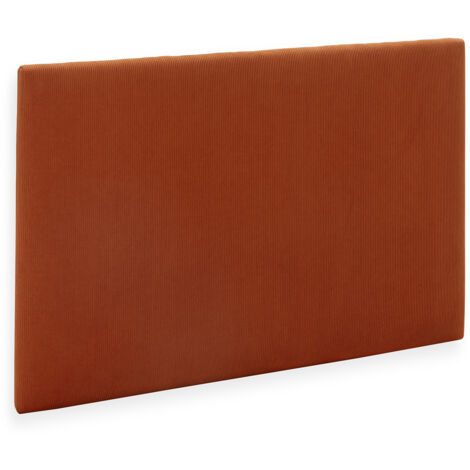 Cabecero tapizado Bari 90x60 cm Teja