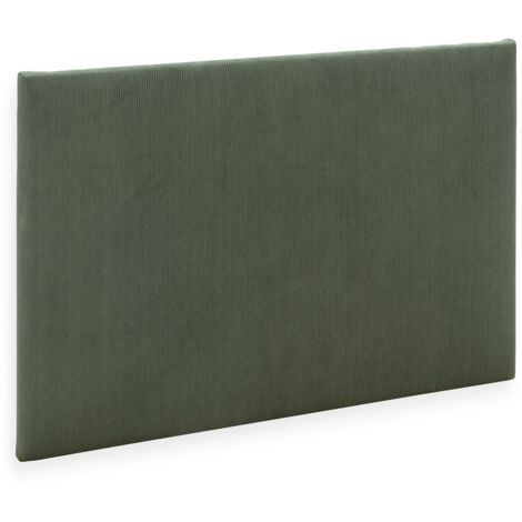 Cabecero tapizado Bari 90x60 cm Verde