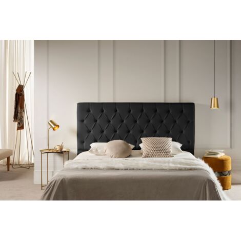 Cabecero Tapizado CAPRI Polipiel 160x120x12 cm - Moonia